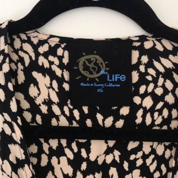 Blue Life / Planet Blue animal print Romper - Picture 2 of 3